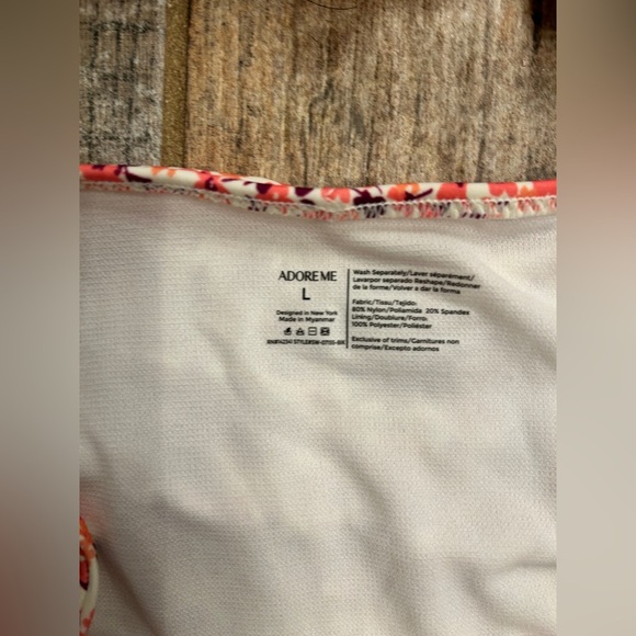 🆕 NWT ADORE ME TWO PIECE BATHING SUIT Laila Push Up - Picture 7 of 11